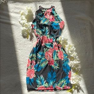Floral mini dress